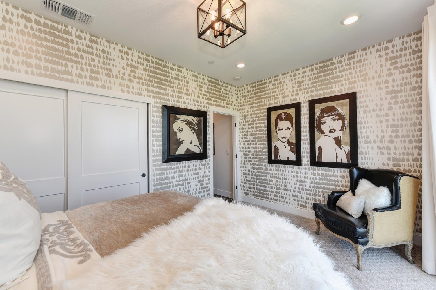 4080 Peter's Court Rocklin, CA 95765 - Photo 30 of 64 a bedroom with a bed and a couch