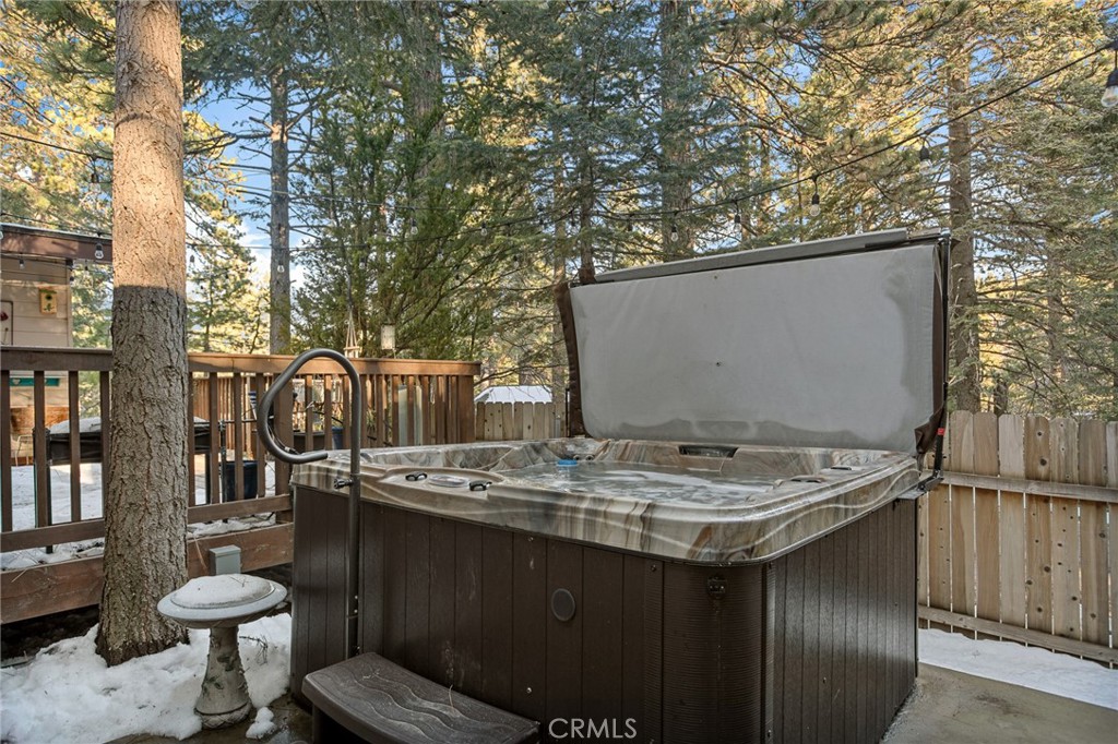 31466 Frontier Drive Running Springs, CA 92382 - Photo 20 of 43 a view of outdoor space with seating area