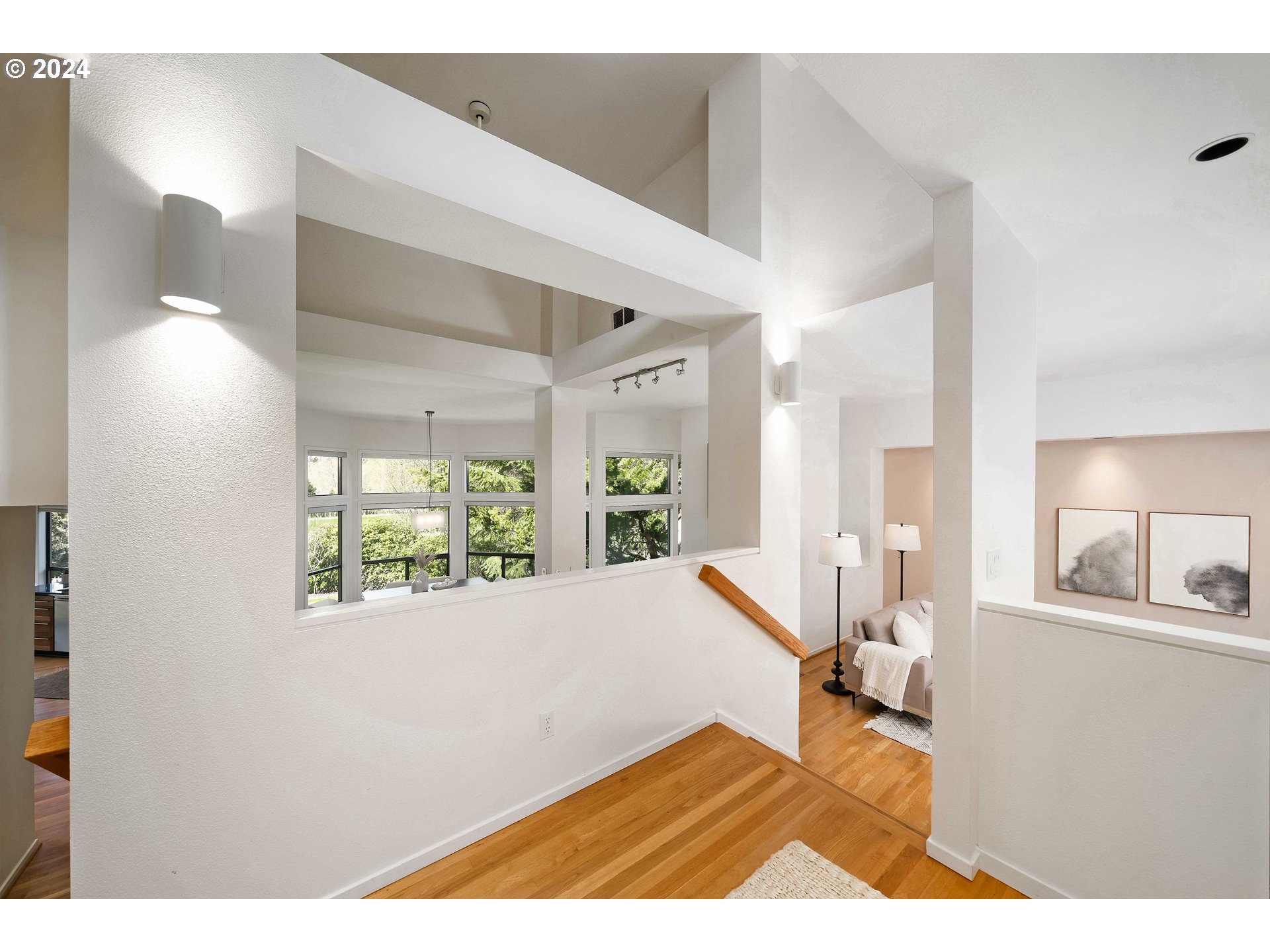 7179 Southwest Arranmore Way Portland, OR 97223 - Photo 3 of 48 a view of a living room with a large window