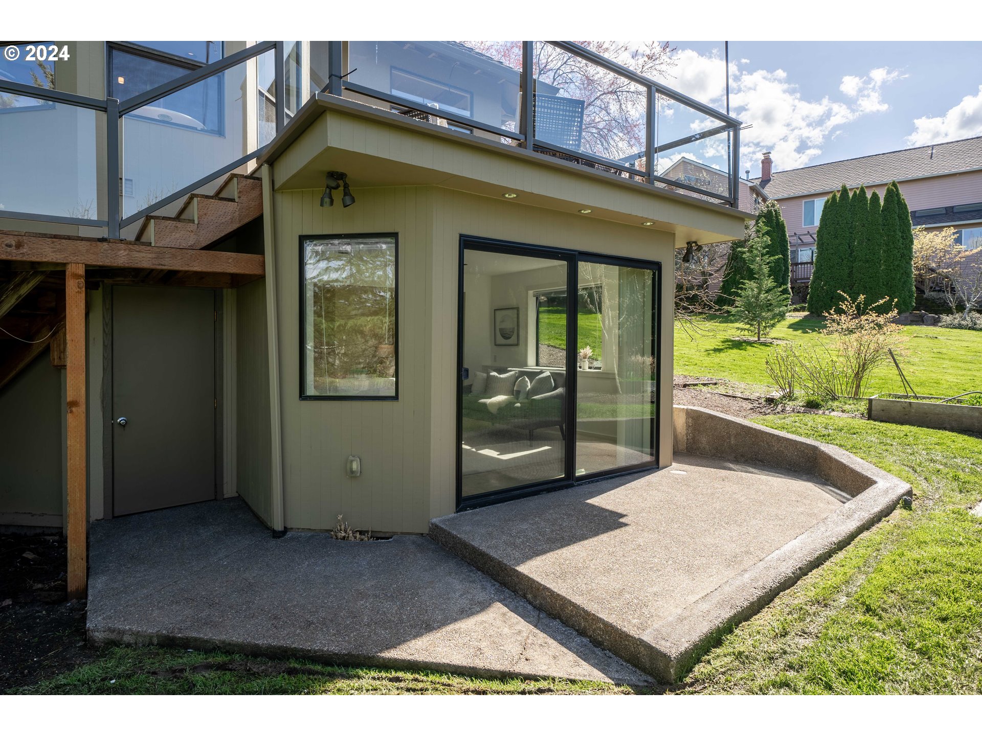 7179 Southwest Arranmore Way Portland, OR 97223 - Photo 40 of 48 a view of a house with a outdoor space
