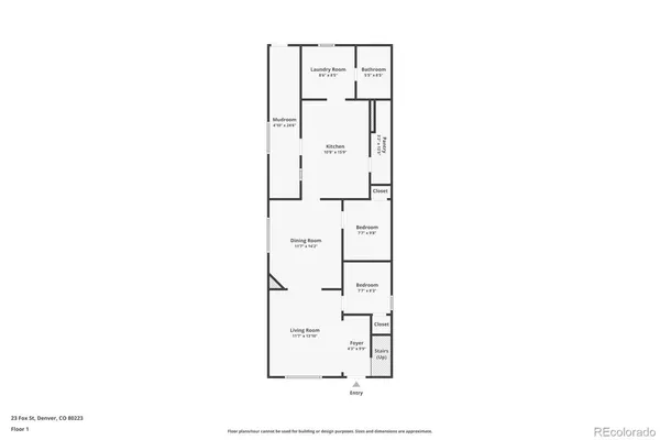 a picture of a floor plan