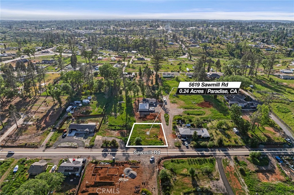 5619 Sawmill Road Paradise, CA 95969 - Photo 4 of 19 an aerial view of a city