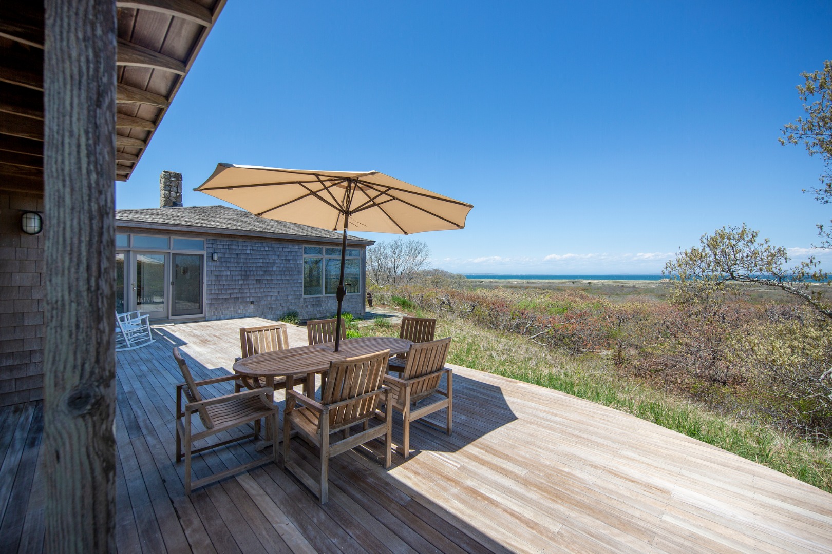 394 Lighthouse Road Aquinnah, MA 02535 - Photo 3 of 58 Enjoy spectacular sunsets and active water views all day long!