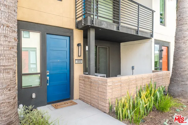a view of a house with a door
