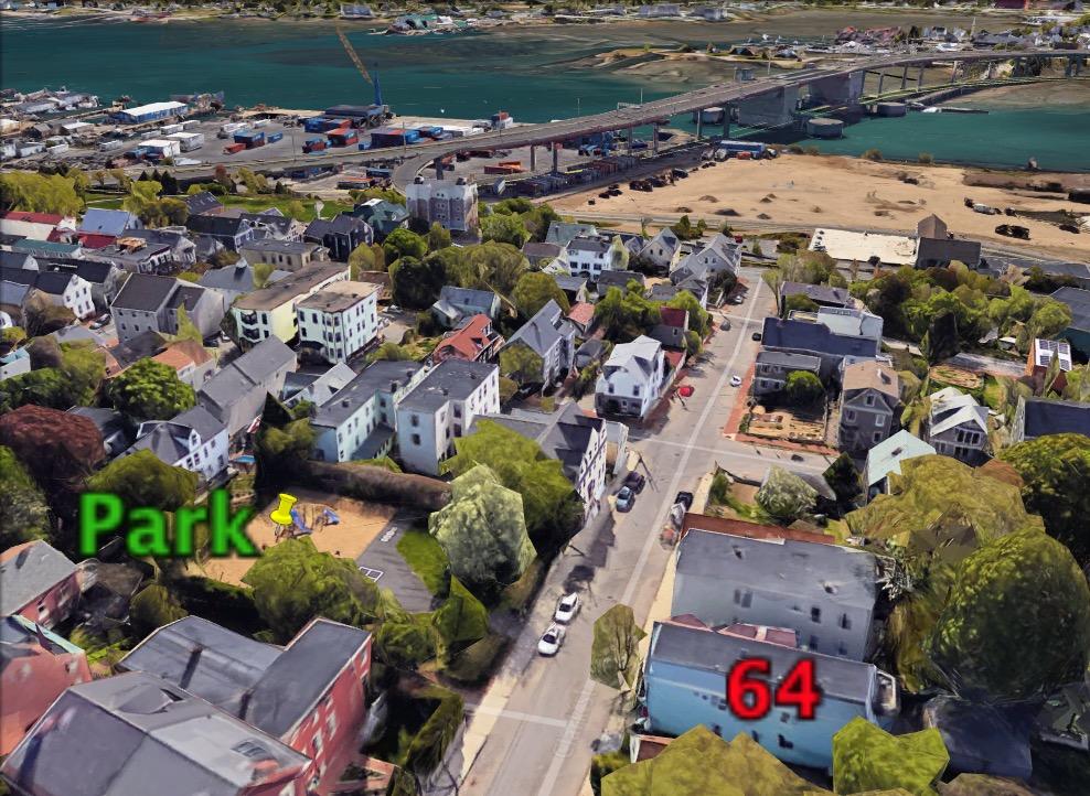 64 Clark Street Portland, ME 04102 - Photo 6 of 41 clark aerial