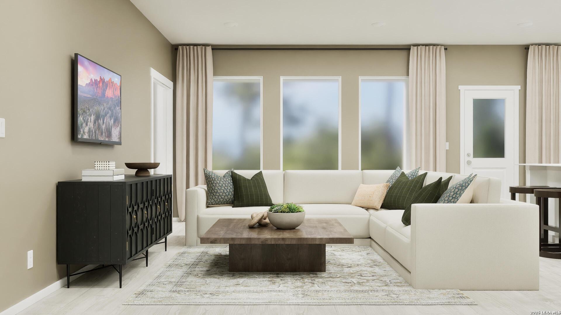 2123 Apollo Drive Portland, TX 78374 - Photo 7 of 32 a living room with furniture and a mirror