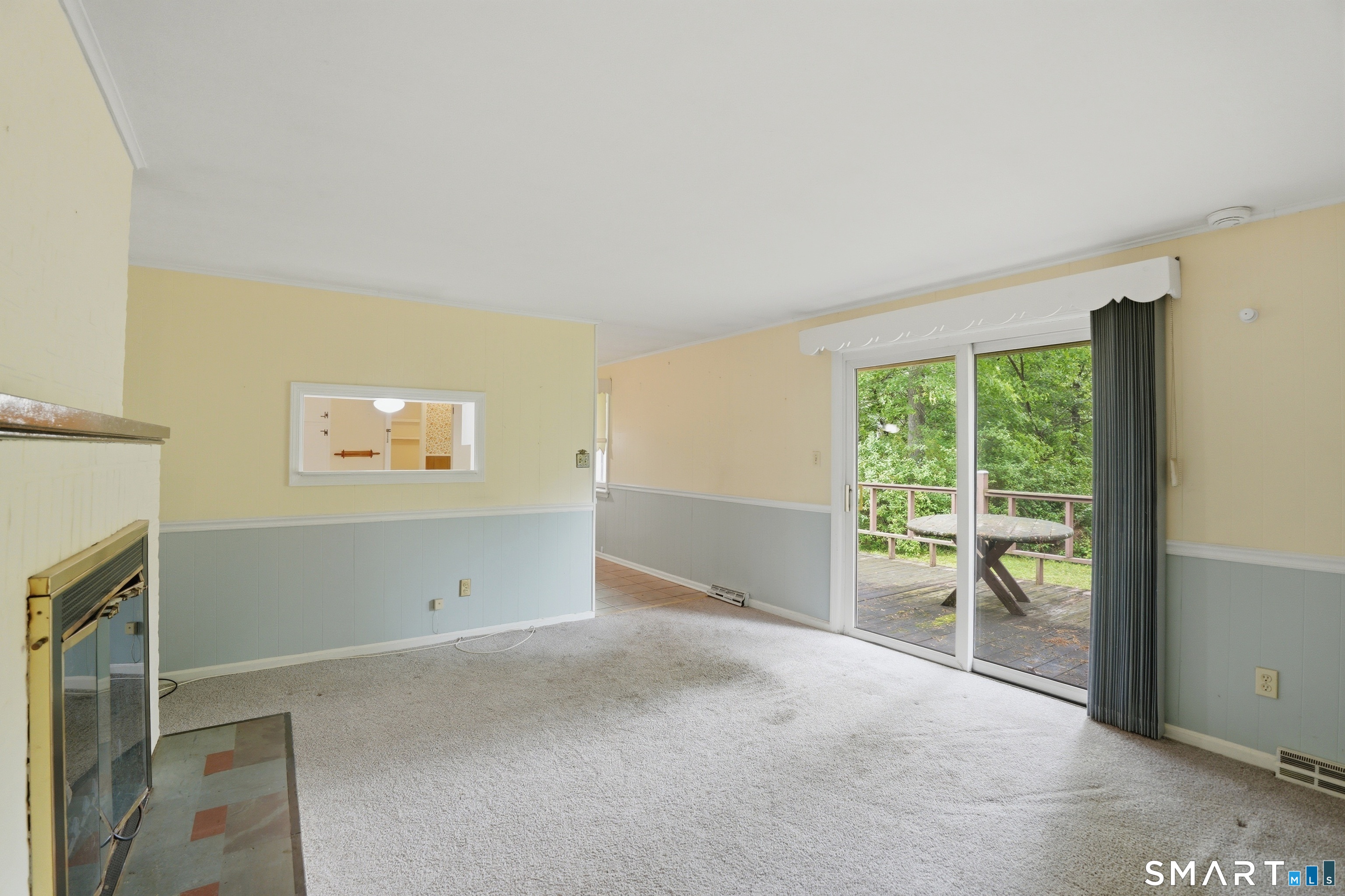 731 Still Hill Road Hamden, CT 06518 - Photo 28 of 40 a view of an empty room with a fireplace