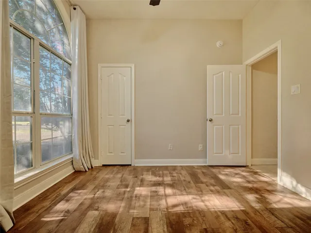 a view of empty room