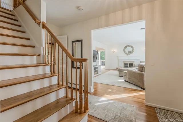 a en suite bathroom with a tub and mirror