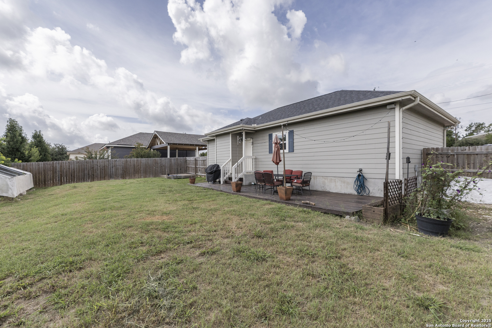 421 Cimarron Spring Branch, TX 78070 - Photo 21 of 29 a view of a house with backyard
