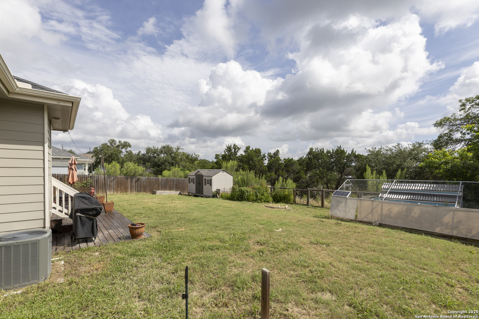 421 Cimarron Spring Branch, TX 78070 - Photo 24 of 29 a view of a backyard