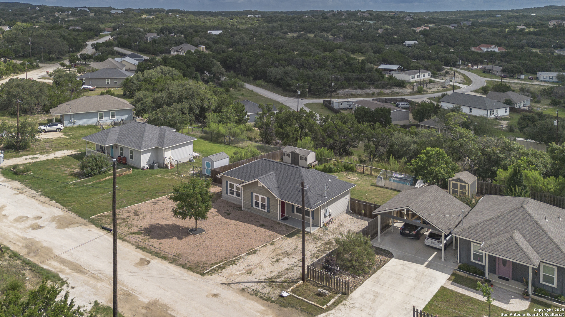 421 Cimarron Spring Branch, TX 78070 - Photo 27 of 29 an aerial view of multiple house
