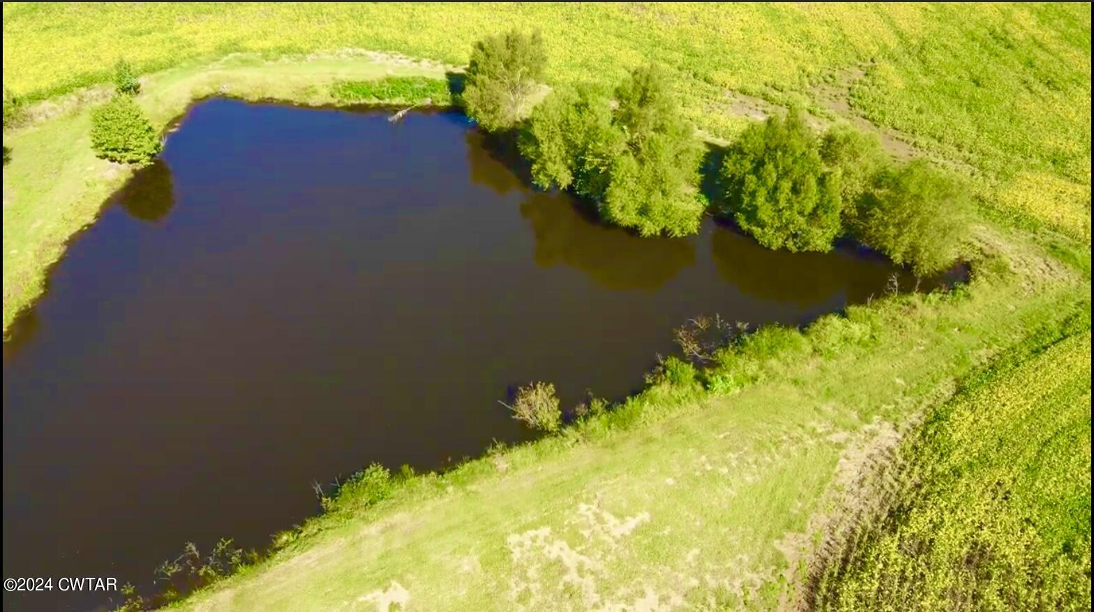 4474 Flatwoods Road Camden, TN 38320 - Photo 8 of 18 a view of a lake with a yard