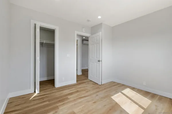 a view of empty room