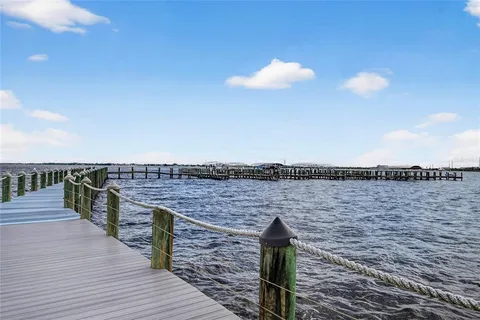a view of a terrace with seating space