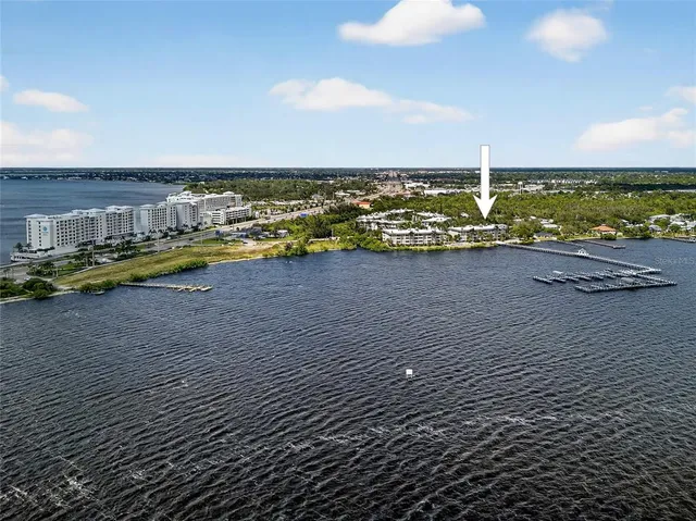 a view of a big yard next to a building