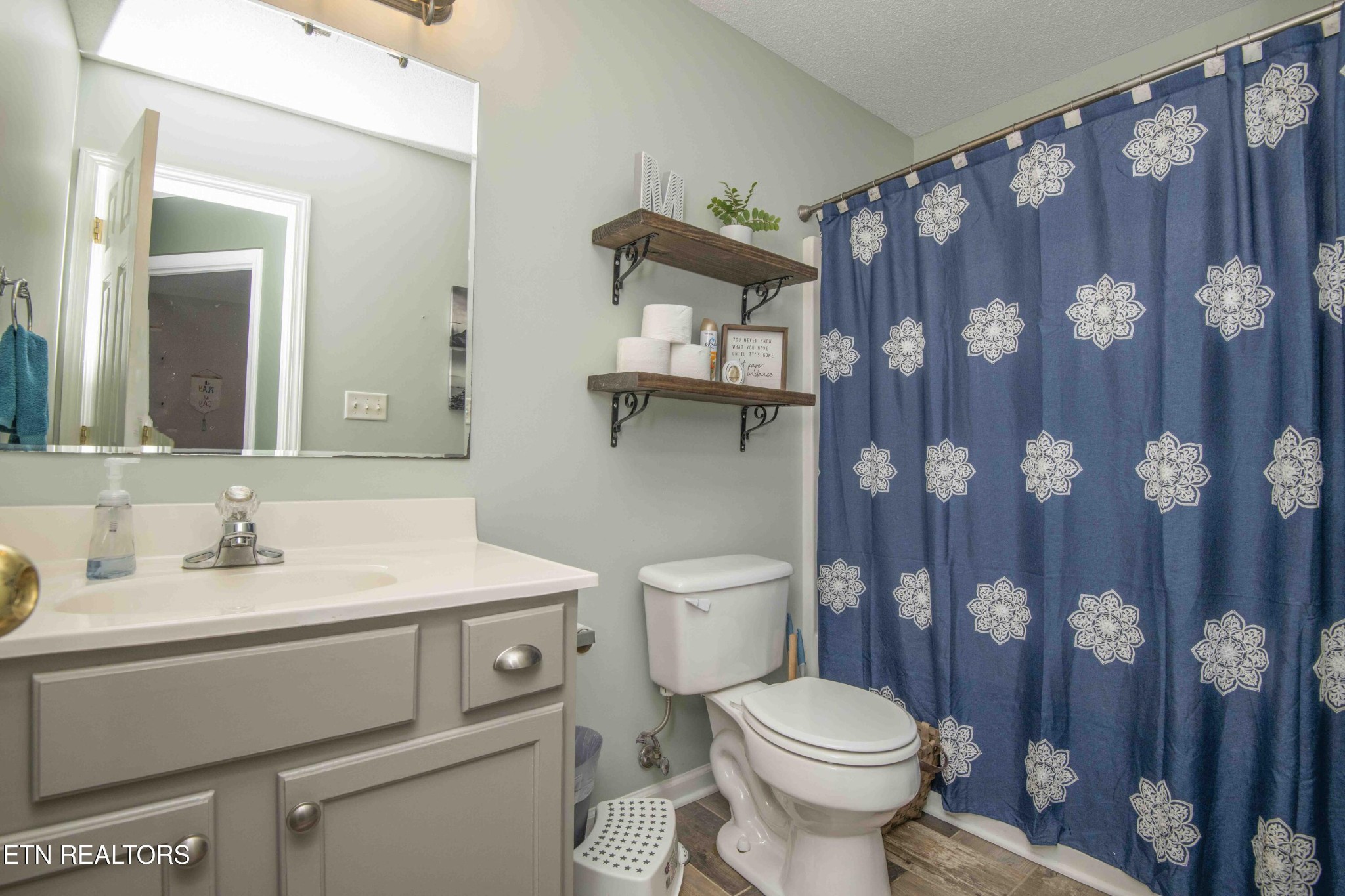 7533 Gary White Road Corryton, TN 37721 - Photo 29 of 44 a bathroom with a sink toilet and shower