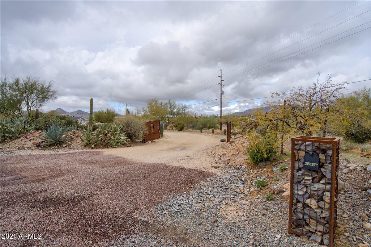 40636 North Fleming Springs Road Cave Creek, AZ 85331 - Photo 15 of 50 15-Driveway