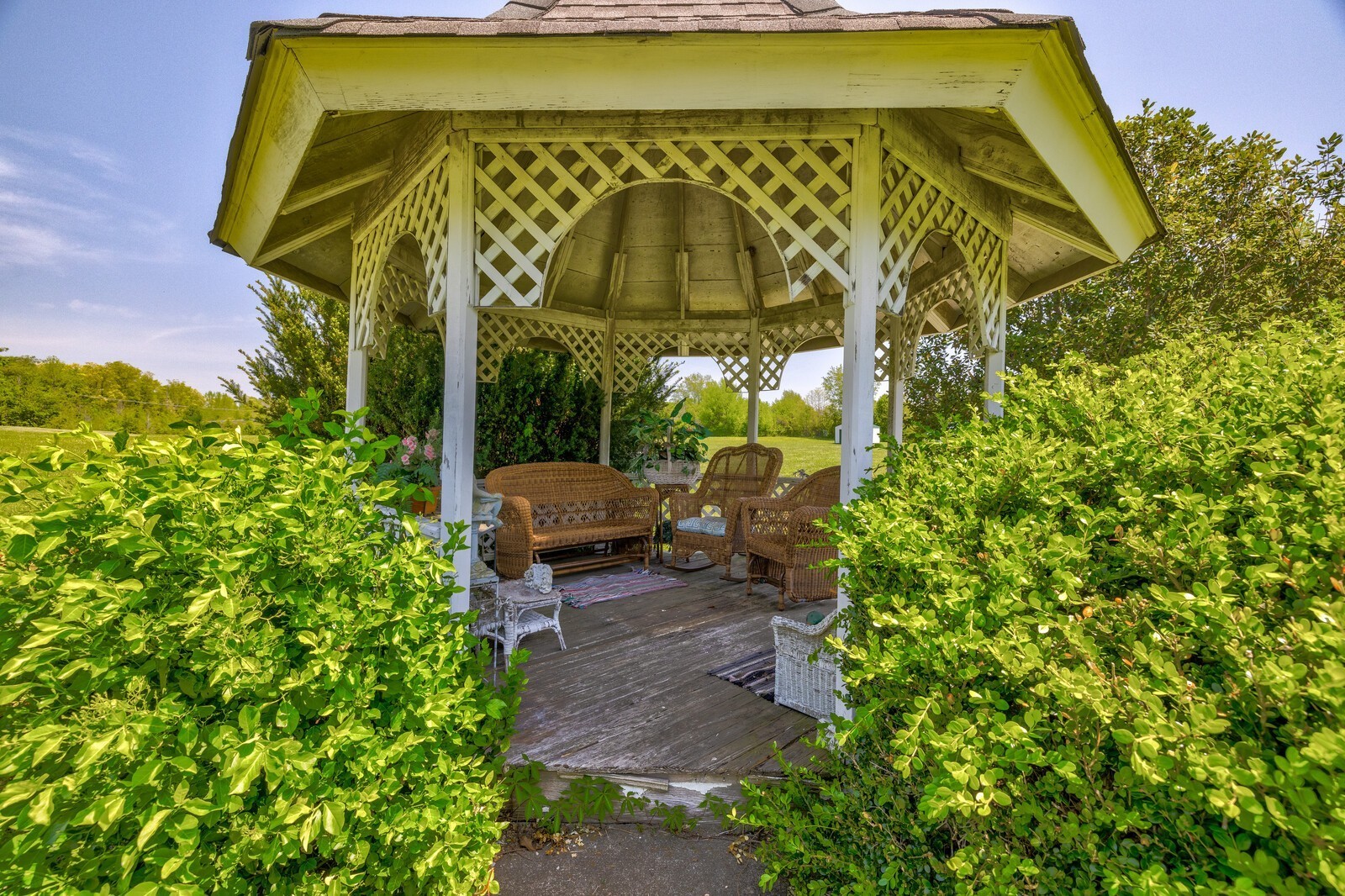 7486 Deer Ridge Road Primm Springs, TN 38476 - Photo 2 of 69 a view of a bench in the garden