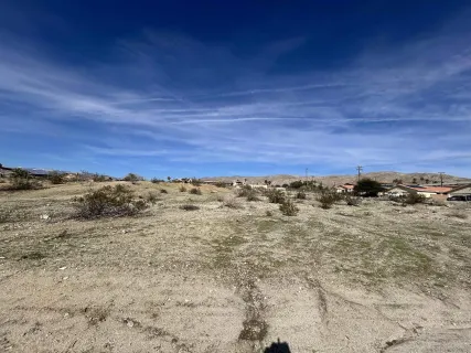 a view of a large mountain