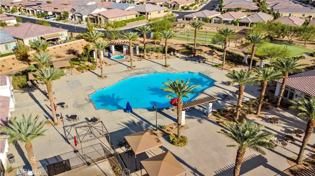 a view of an outdoor space with seating area