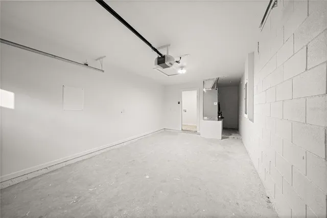 a view of a big room with carpet