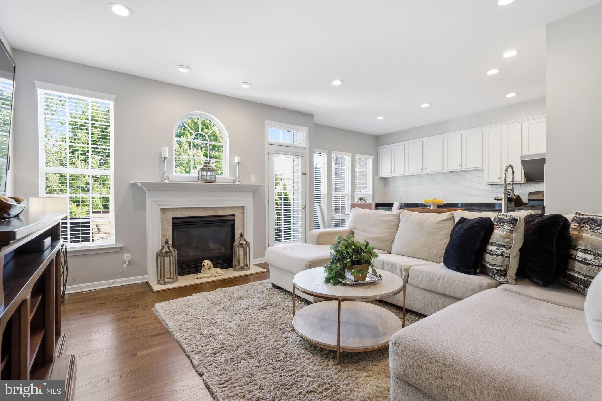 19 Addison Court Doylestown, PA 18901 - Photo 11 of 45 Family Room with Gas Fireplace