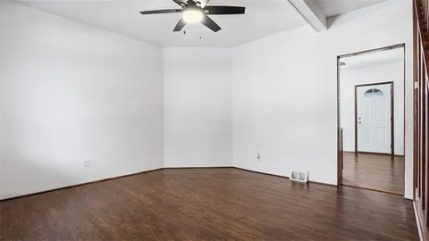 wooden floor in an empty room