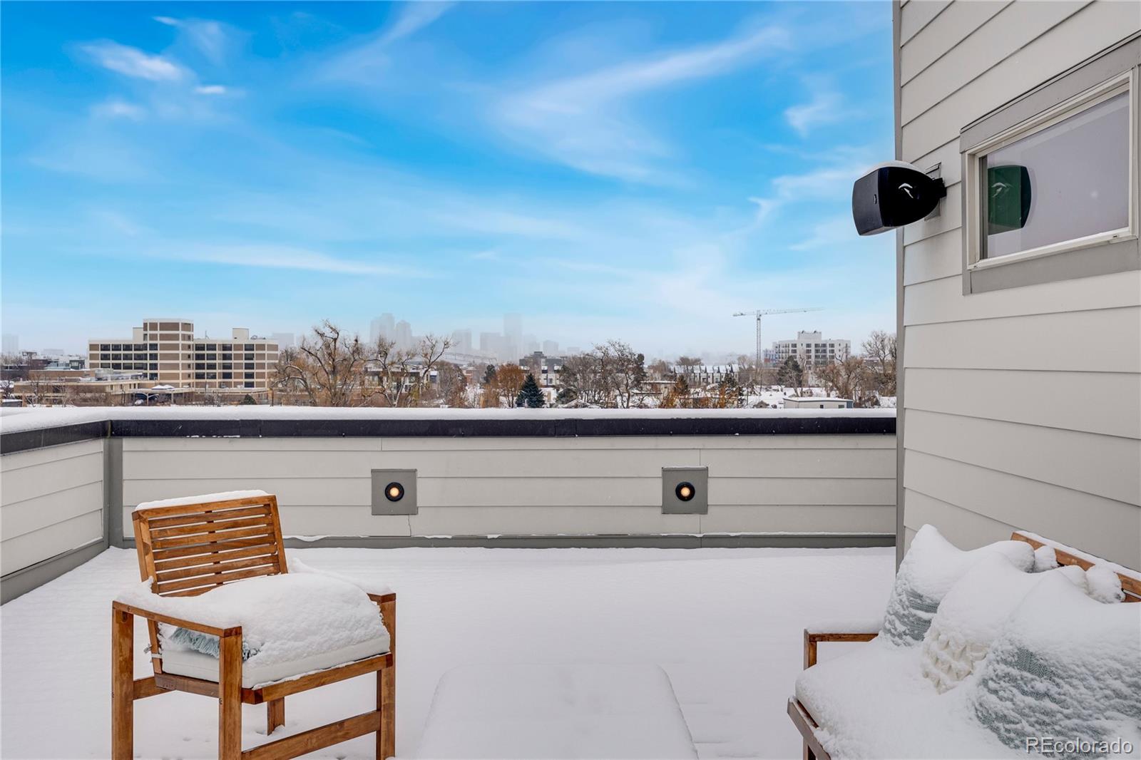 1587 Perry Street Denver, CO 80204 - Photo 34 of 37 a view of a balcony with chairs
