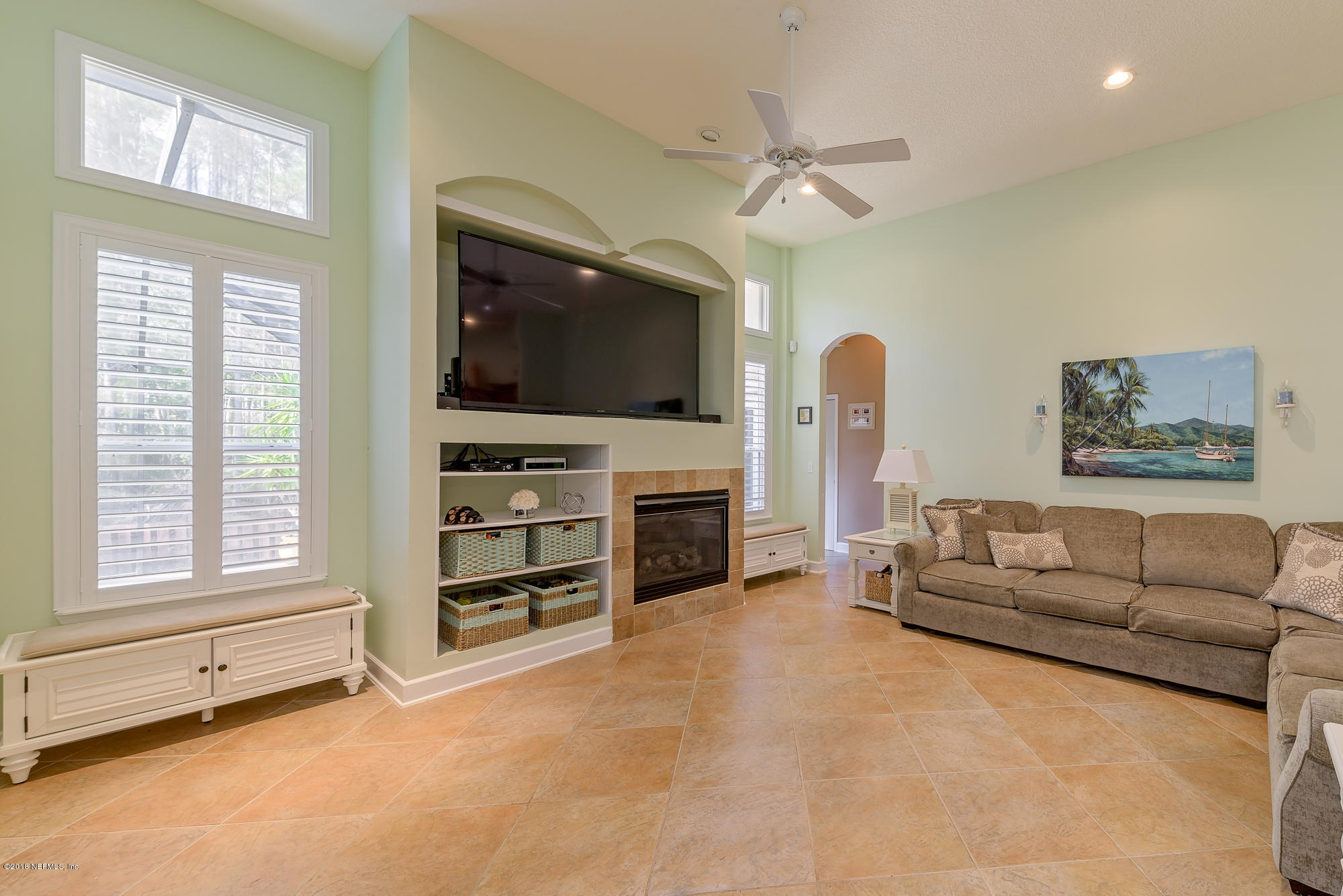 6175 Wakulla Springs Road Jacksonville, FL 32258 - Photo 19 of 40 Fireplace & Built in Shelving!
