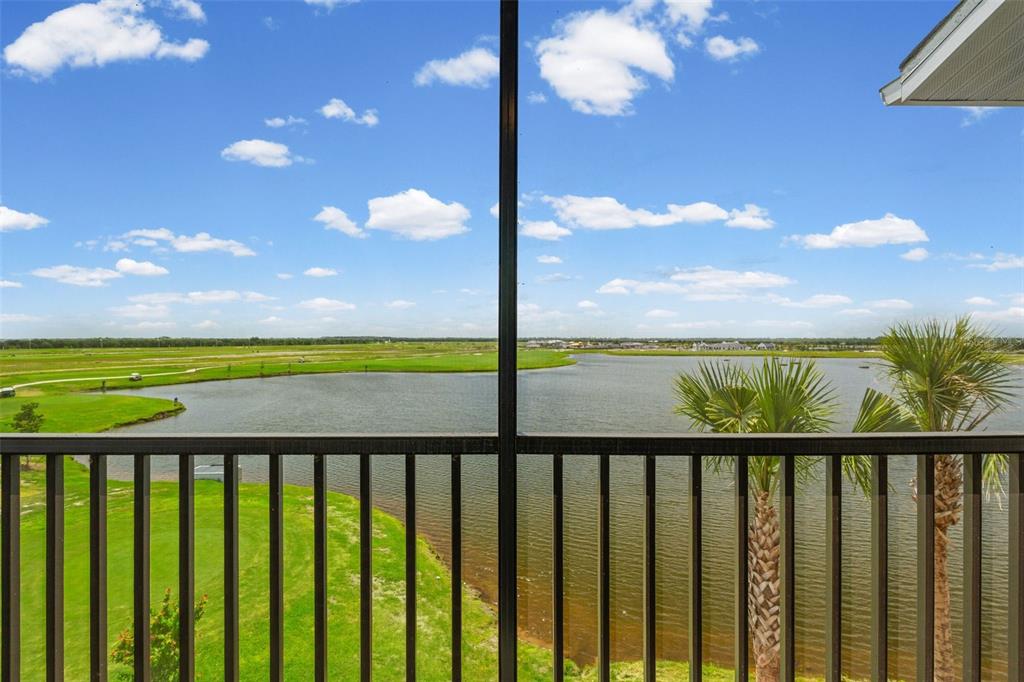 19140 Scallop Loop, Unit 401 Bradenton, FL 34211 - Photo 40 of 52 a view of lake from balcony