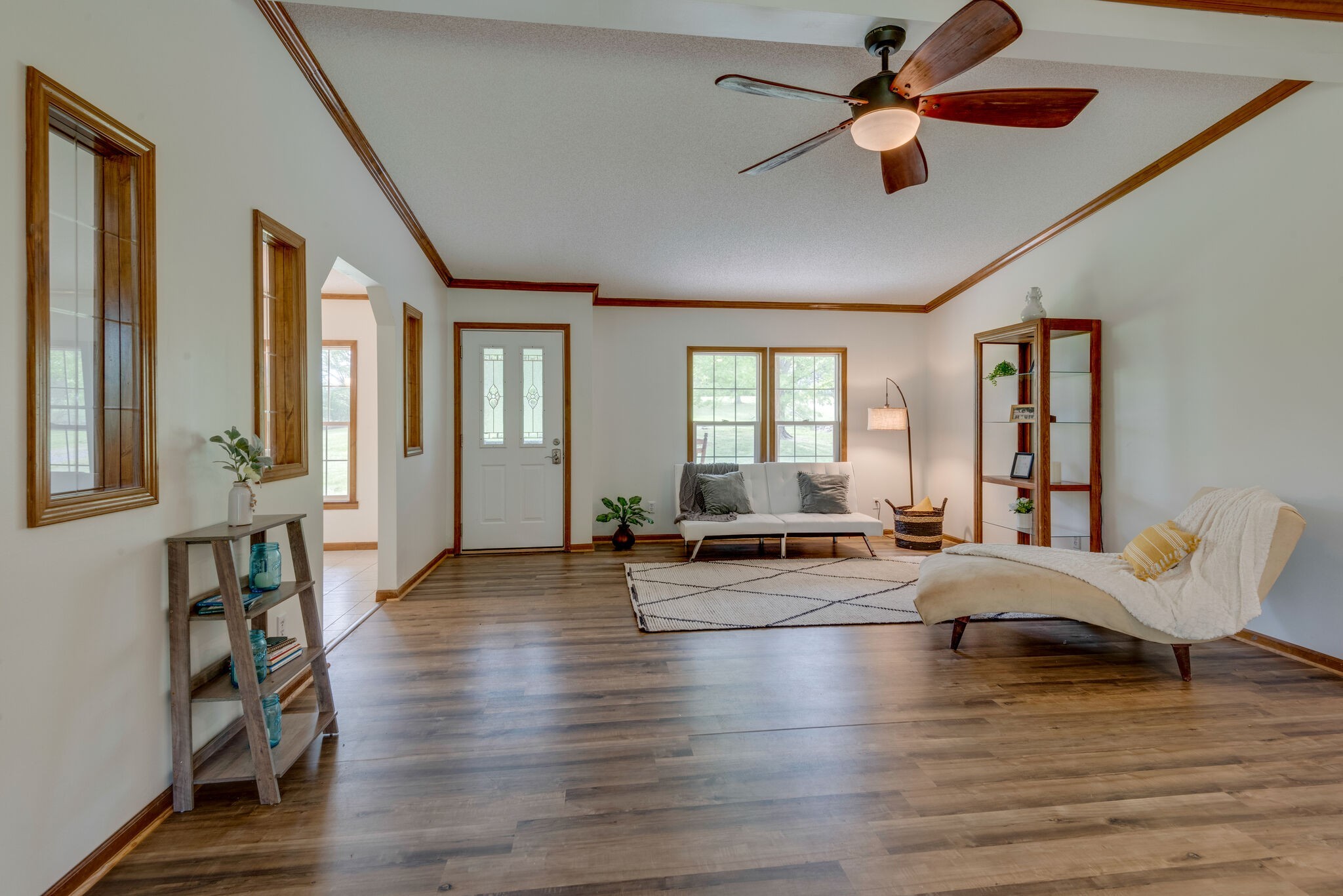 7289 Anderson Road Fairview, TN 37062 - Photo 12 of 51 a living room with furniture and a wooden floor