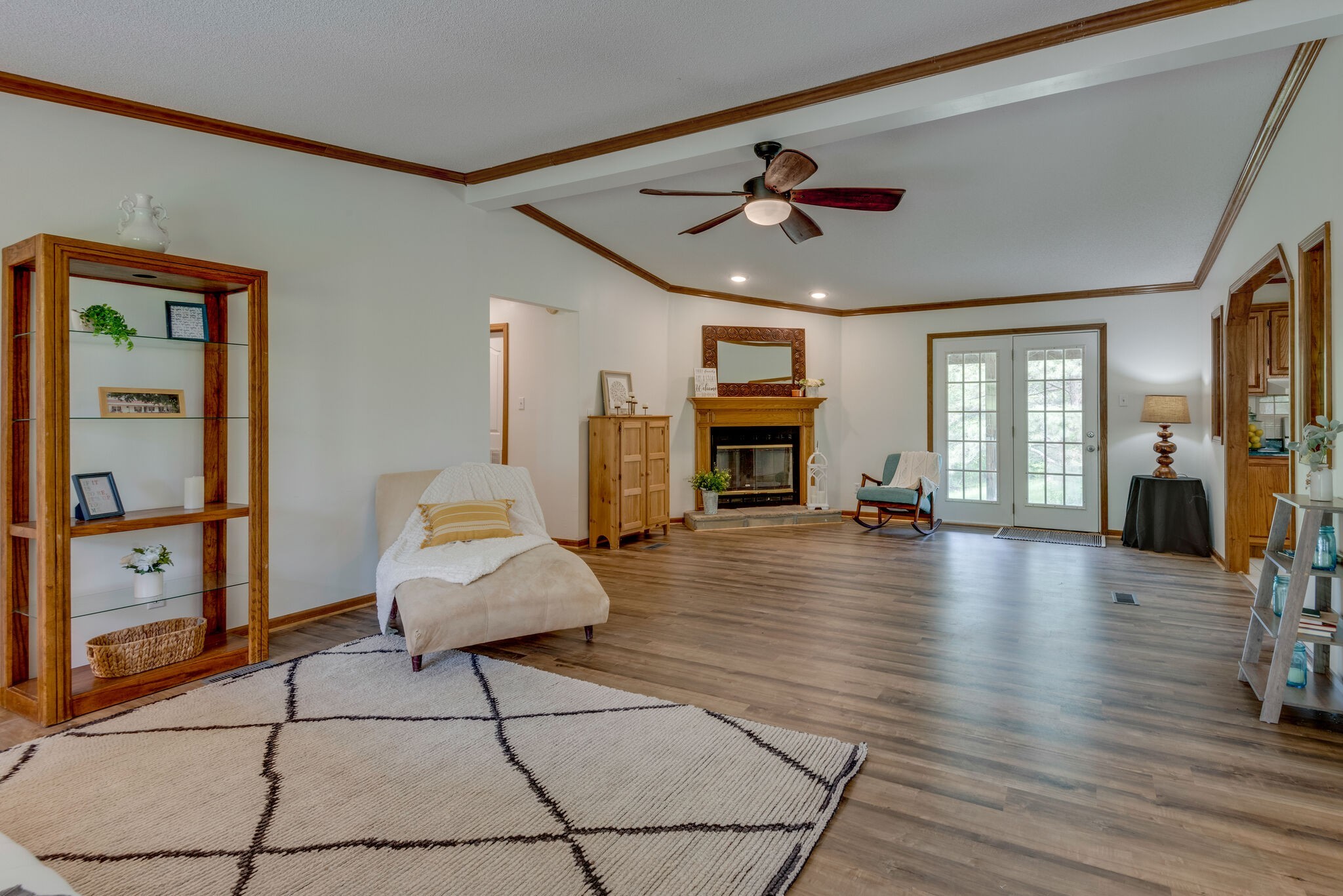 7289 Anderson Road Fairview, TN 37062 - Photo 16 of 51 a living room with furniture and a fireplace