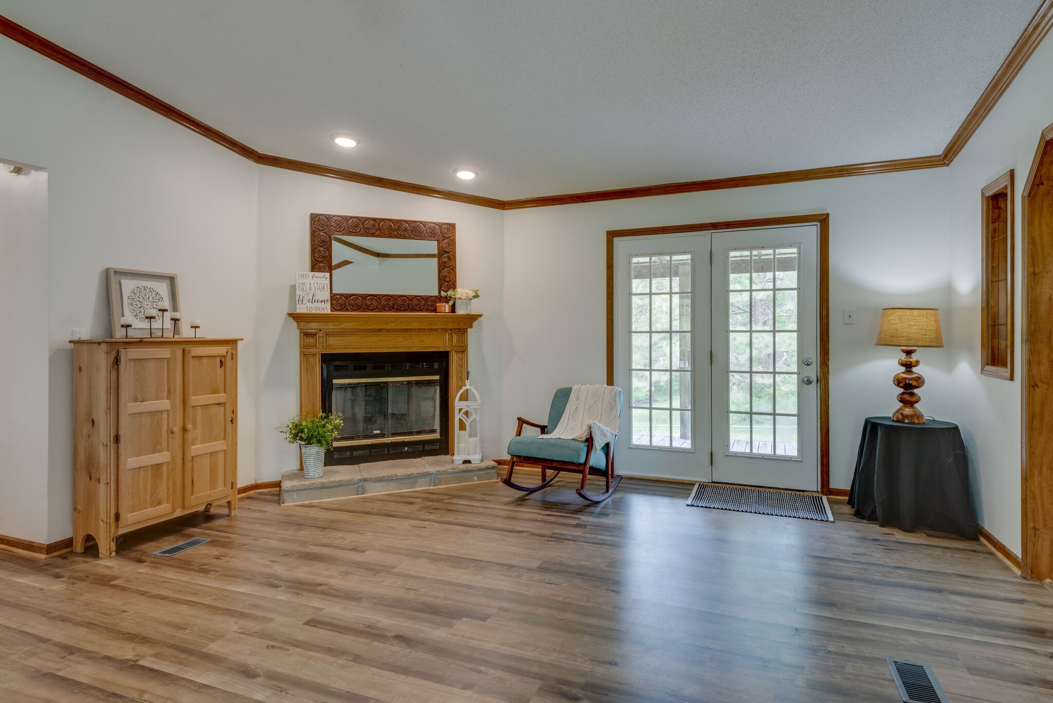 7289 Anderson Road Fairview, TN 37062 - Photo 17 of 51 a living room with furniture and a fireplace