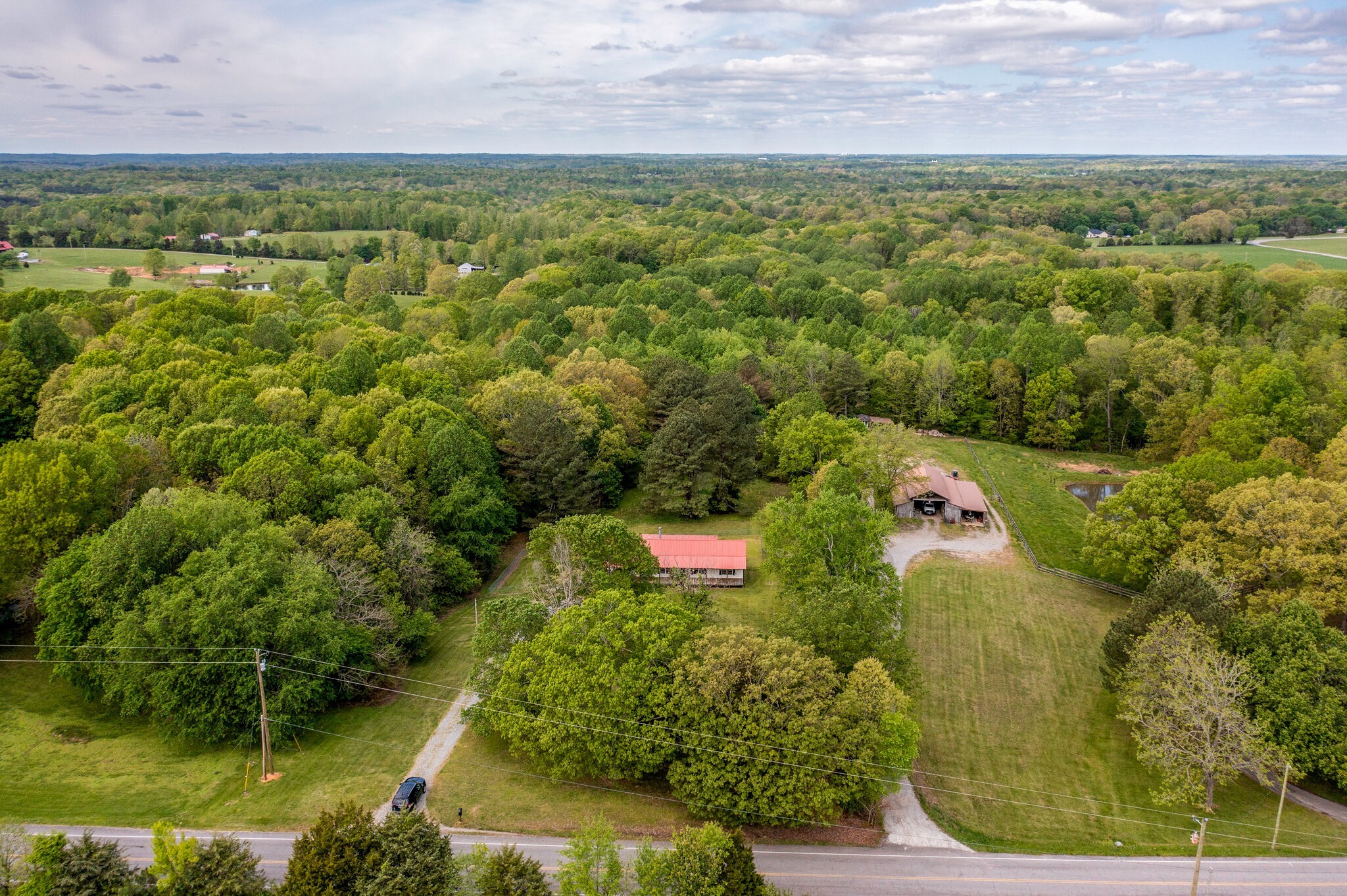 7289 Anderson Road Fairview, TN 37062 - Photo 50 of 51 an aerial view of a houses with outdoor space and street view