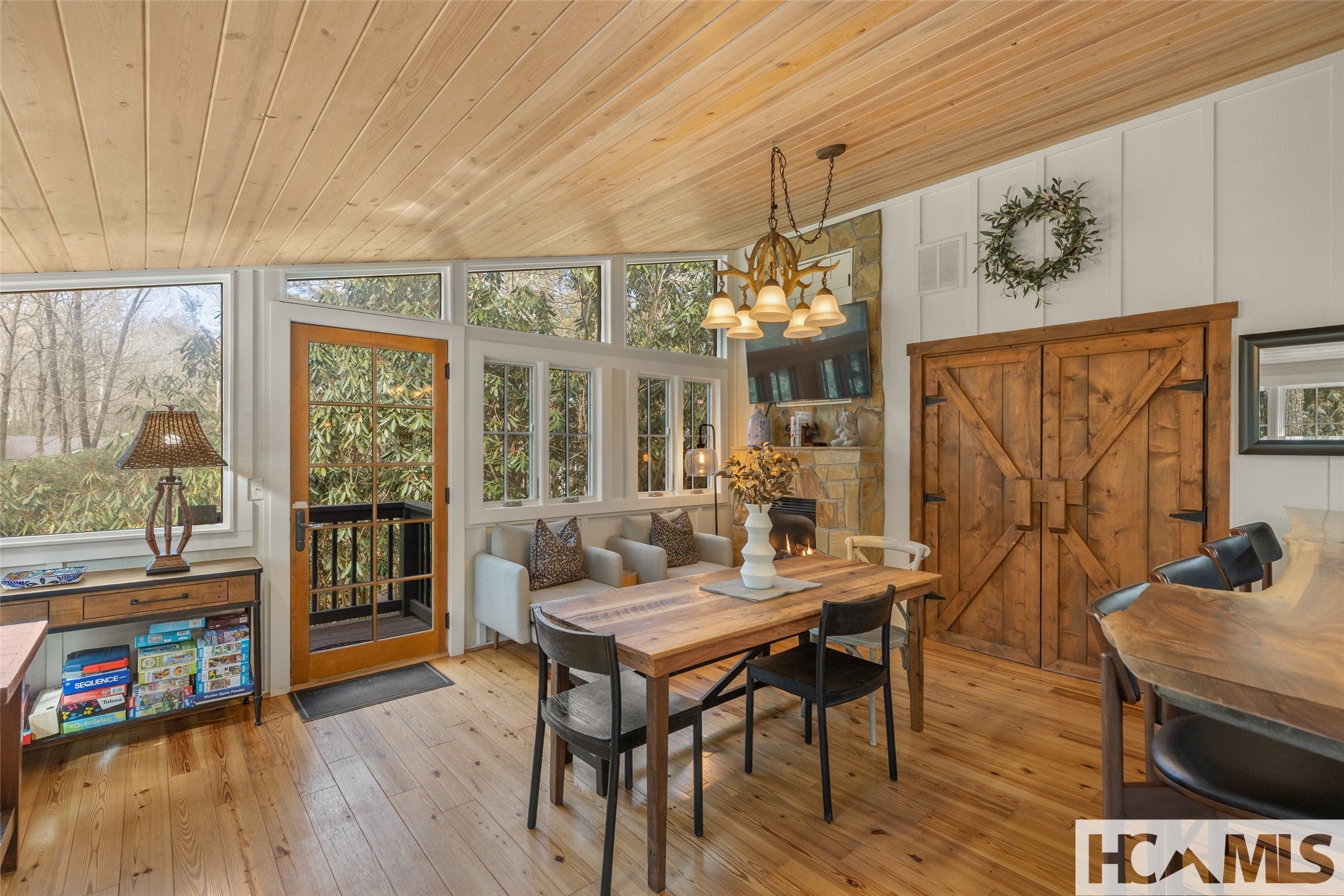 464 Franklin Road Highlands, NC 28741 - Photo 25 of 47 Table for dining and games