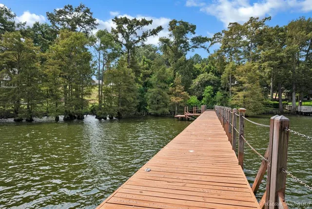a view of balcony and yard