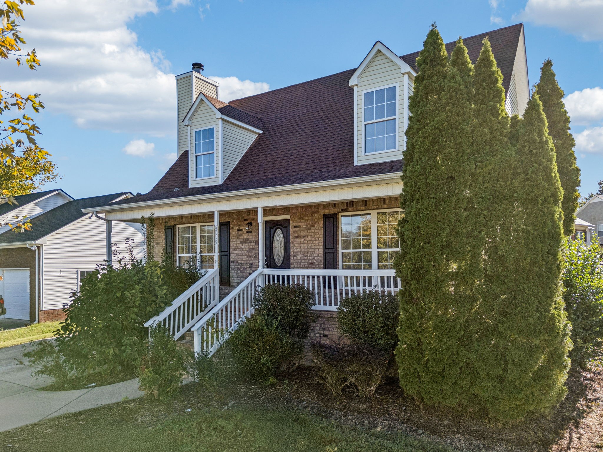 front view of a house