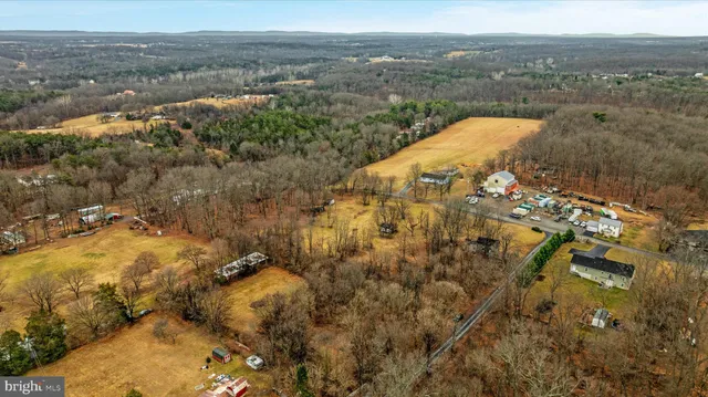 a view of city and mountain