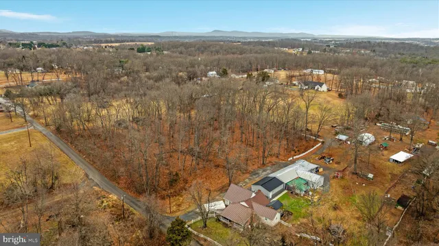 a view of lake and mountain