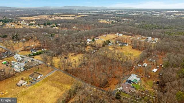 a view of city and mountain