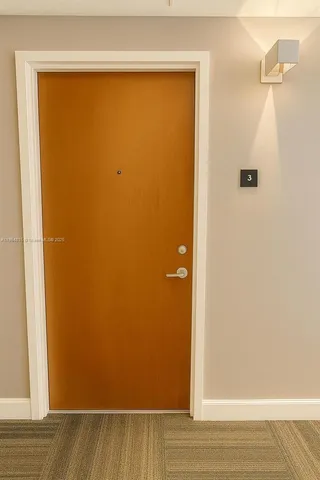 a view of a small space