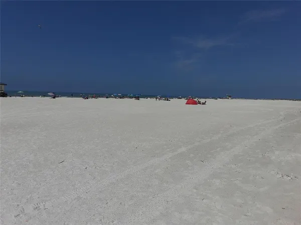a view of an ocean beach