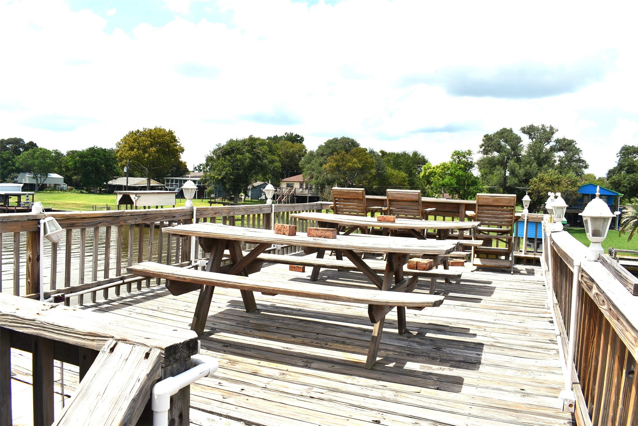 1657 County Road Sargent, TX 77414 - Photo 35 of 50 a view of a terrace with sitting area