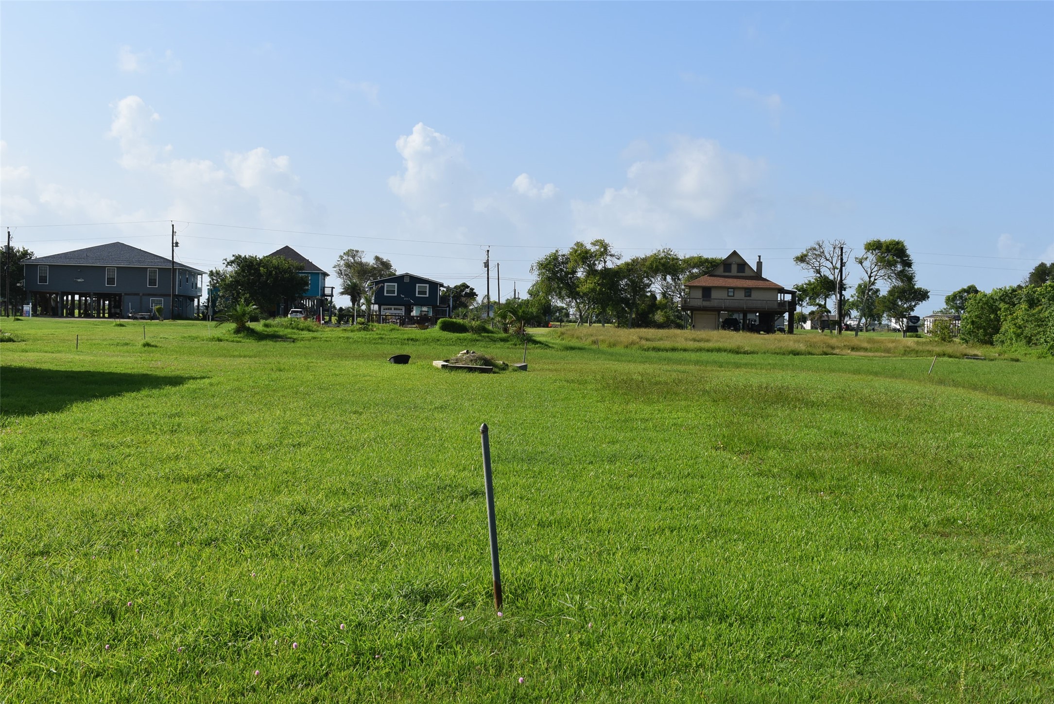 1657 County Road Sargent, TX 77414 - Photo 5 of 50 a view of a grassy field with an trees