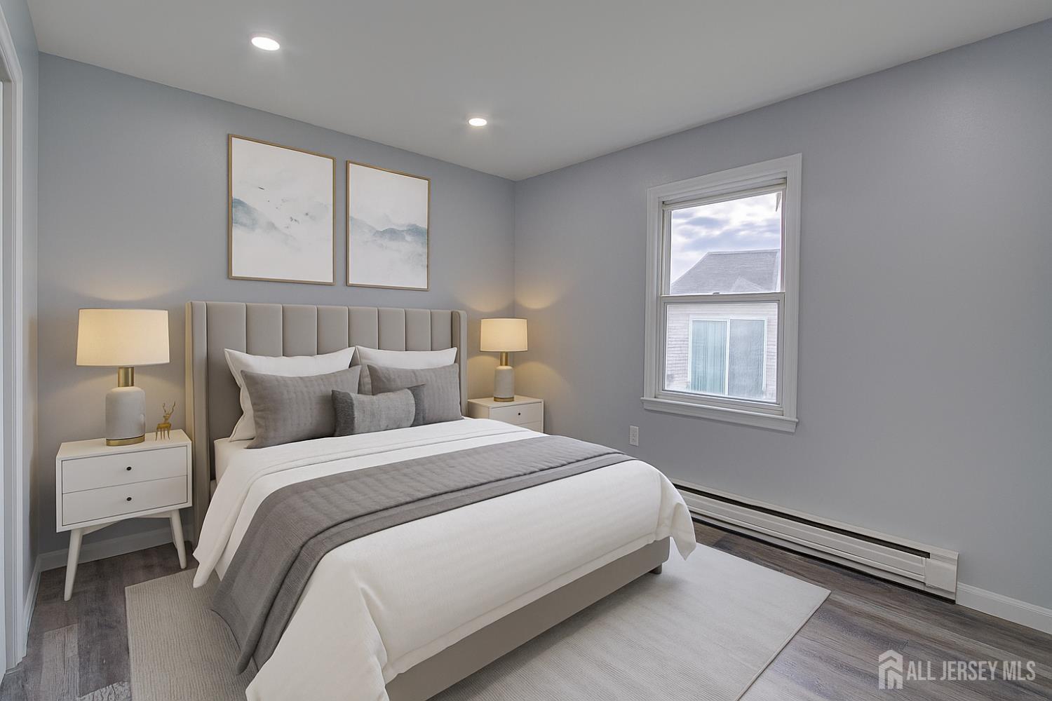 146 B Old Nassau Road Monroe Township, NJ 08831 - Photo 19 of 46 a bedroom with a bed and a window