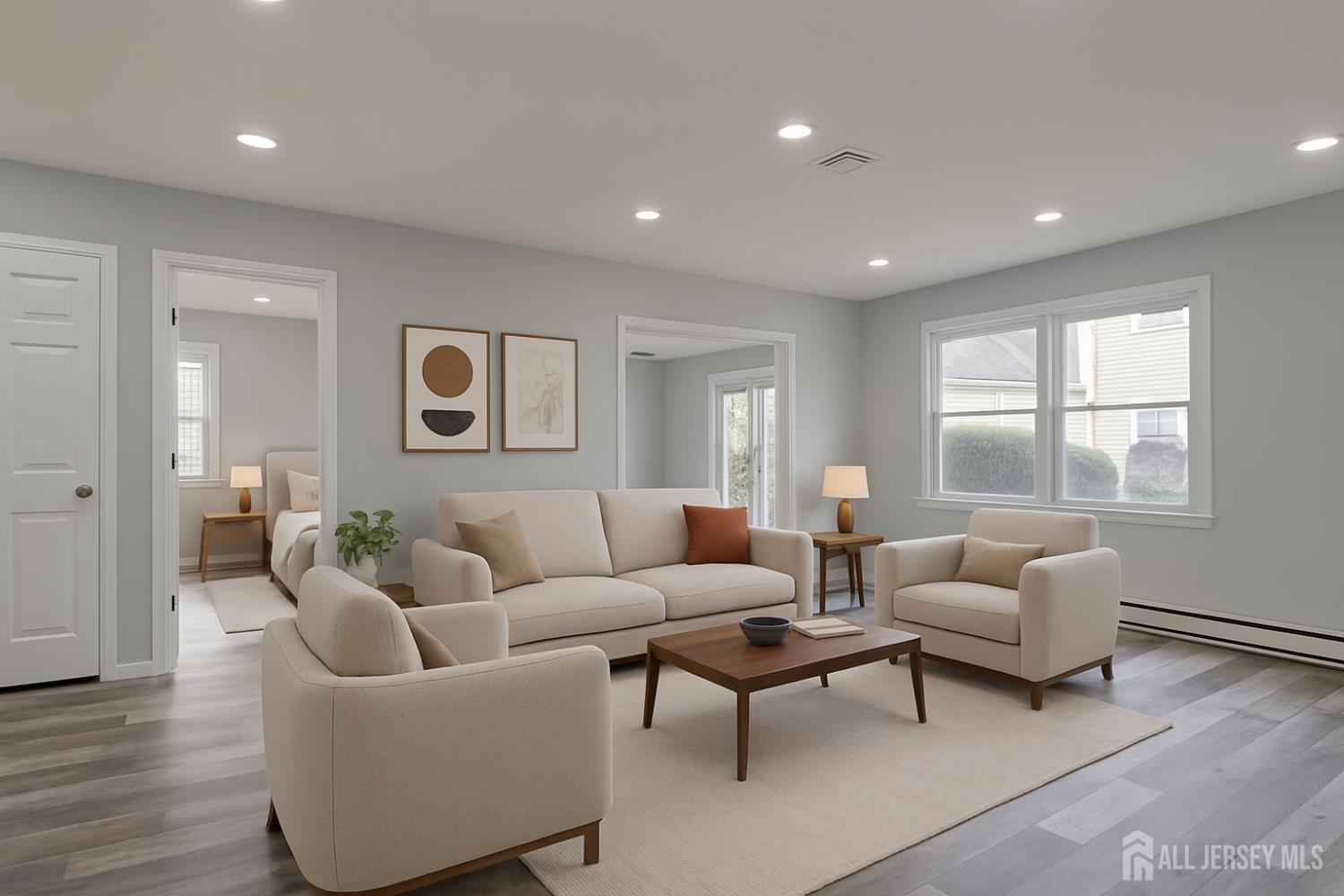 146 B Old Nassau Road Monroe Township, NJ 08831 - Photo 38 of 46 a living room with furniture and a window