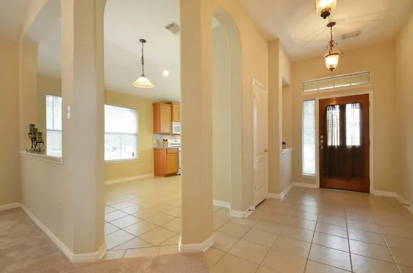 a view of a bathroom with a shower