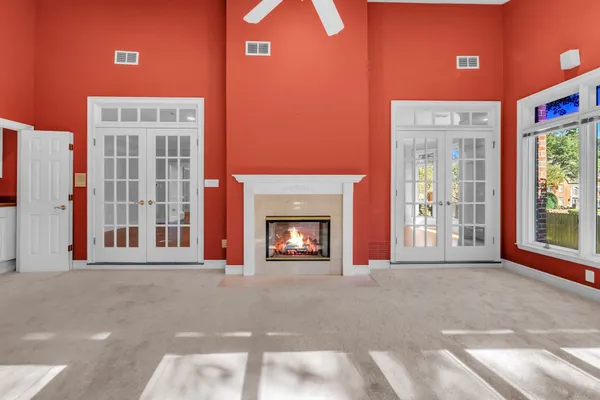 a view of an entrance of the house