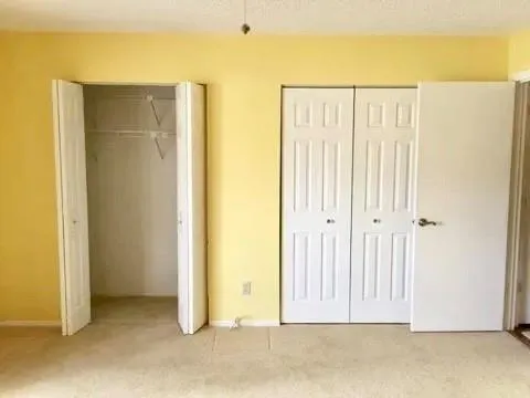 a view of a wooden door